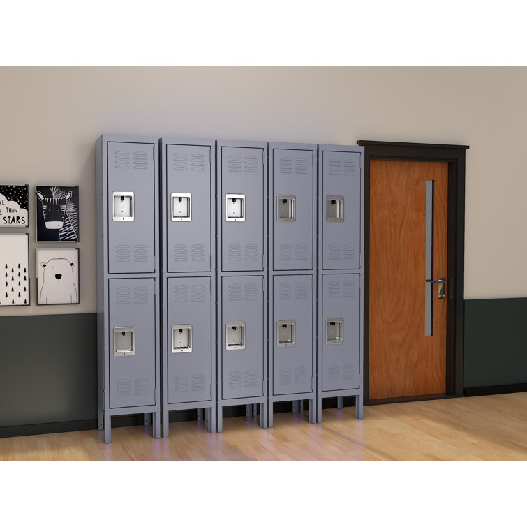 Steelcube Metal 2 - Tier 12.01'' Gym & Locker Room Locker with